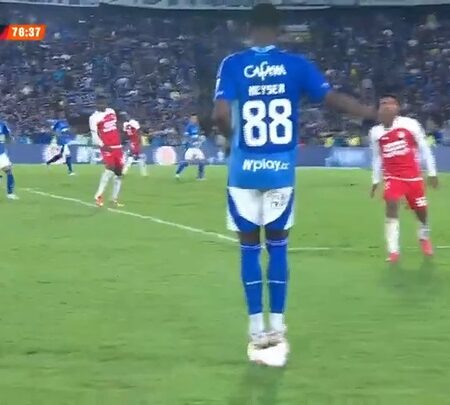 Neyser Villarreal’s Skillful Play Causes Uproar and Yellow Card in Derby