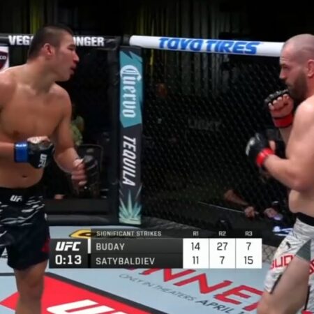 Uran Satybaldiev vs Martin Buday Fight Time