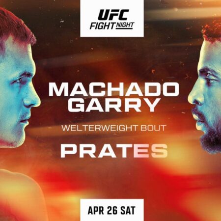 UFC on ESPN 66: Garry vs Prates Betting Odds & Prediction