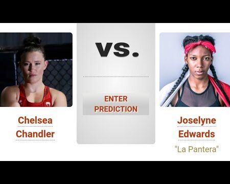 Chelsea Chandler vs Joselyne Edwards Bout at UFC on ESPN 66