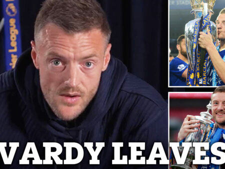Jamie Vardy ‘Plotting Shock Premier League Transfer’ After Confirming Leicester Exit