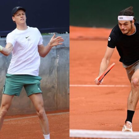 Jannik Sinner Defeats Taylor Fritz in Rome Practice Match