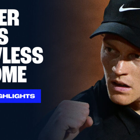 Sinner Rallies Against Paul, Delivering a Bagel in Rome Semi-Final