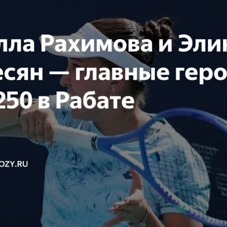 WTA 250 Rabat Tournament Draw Revealed