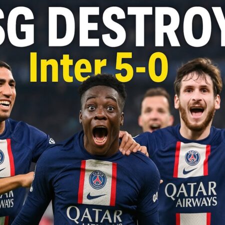 PSG Crushes Inter 5-0 in Historic Champions League Final