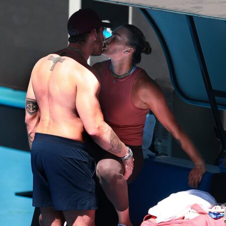 Aryna Sabalenka and Boyfriend Georgios Frangulis Share Mykonos Vacation Photo