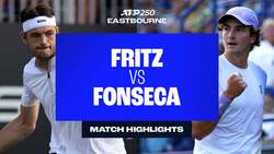 Eastbourne (ATP 250): Fritz-Fonseca Match Postponed Due to Darkness