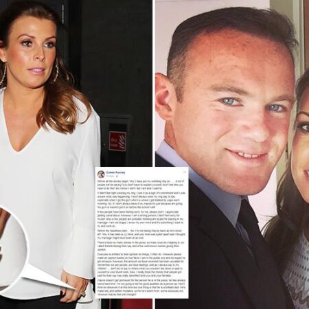Coleen Rooney Becomes Main Breadwinner as Earnings Eclipse Wayne’s