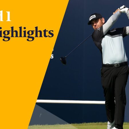 Highlights from the Open Championship’s Opening Round