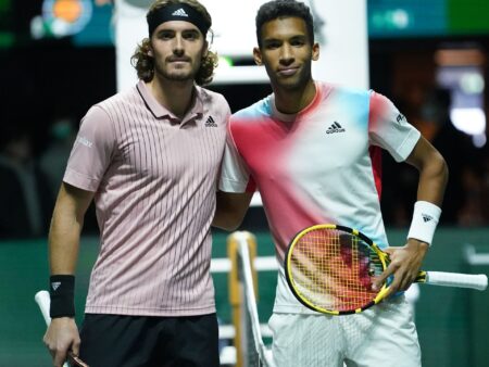 Félix Auger-Aliassime Identifies Stefanos Tsitsipas as His Toughest Rival