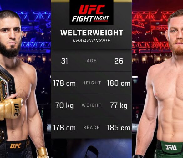 Islam Makhachev Describes Grueling Training for Della Maddalena Bout