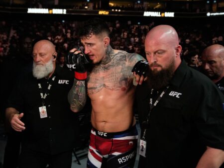 Aspinall Calls for Gane’s Disqualification After Eye Poke Incidents