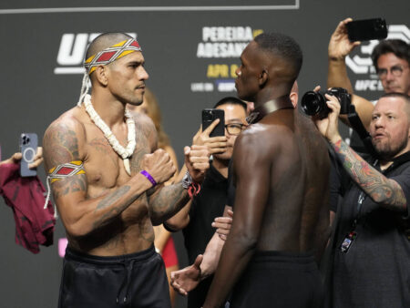 Adesanya Hopes Rival Alex Pereira Retires Undefeated