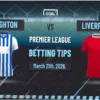 Brighton vs Liverpool: Line-ups confirmed for Premier League clash