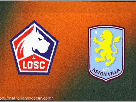 Lille Hosts Aston Villa in Crucial Europa League Last-16 Showdown