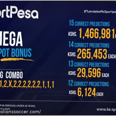 Sportpesa Mega Jackpot: Anticipation Builds for March 26, 2026