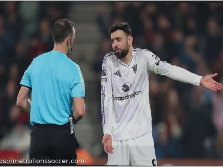 Controversial Penalty Decision Angers Carrick and Fernandes After Manchester United Drop Points