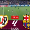 LIVE: Barcelona v Rayo Vallecano – Araujo’s Header Opens Scoring in La Liga Clash