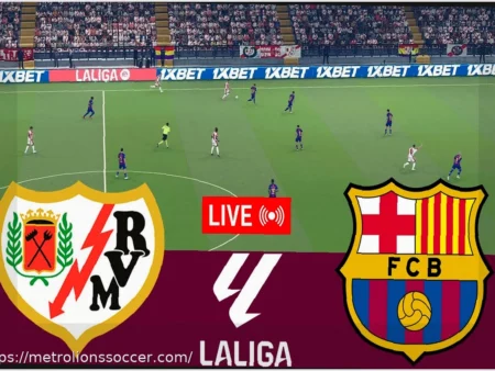 LIVE: Barcelona v Rayo Vallecano – Araujo’s Header Opens Scoring in La Liga Clash