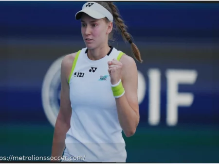 Rybakina Rallies Past Pegula for Miami Open Semi-Final Berth