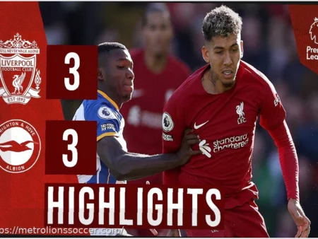 Прямая трансляция – Брайтон против Ливерпуля: Комментарии, обновления, голы и статистика, пока «Красные» стремятся развить успех в Лиге чемпионов