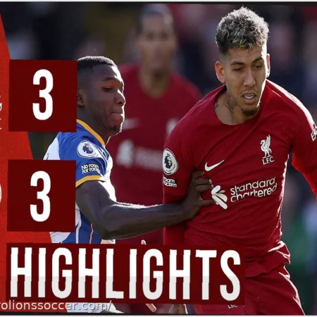 Прямая трансляция – Брайтон против Ливерпуля: Комментарии, обновления, голы и статистика, пока «Красные» стремятся развить успех в Лиге чемпионов