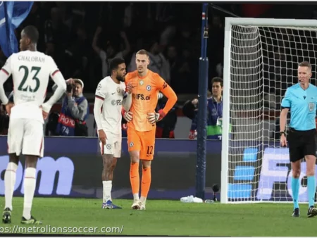 PSG-Chelsea: Blunder, Teammate and Consultant Criticism… A Nightmare Evening for Blues Goalkeeper Filip Jörgensen