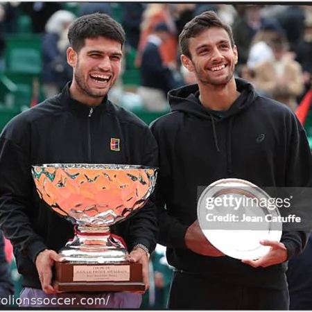 Rolex Monte-Carlo Masters: Alcaraz also needed three sets to reach the last eight