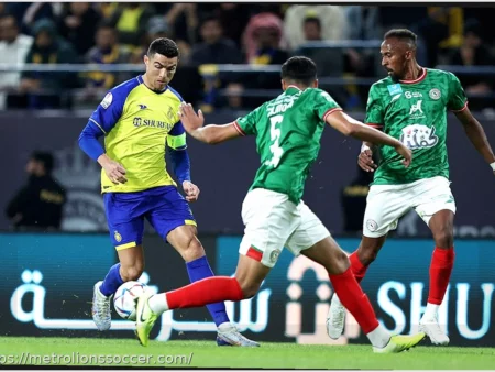 Аль-Наср 1:0 Аль-Эттифак: Отчет, результат и голы. Роналду и команда на шаг ближе к титулу