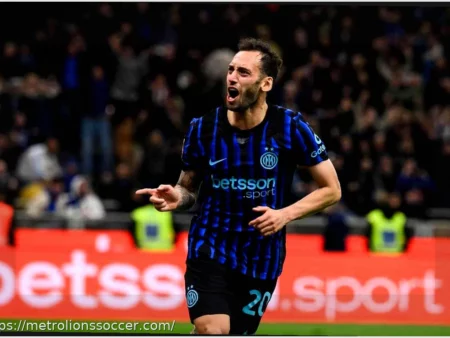 Inter Milan’s Double Dream Alive After Calhanoglu Inspires Comeback