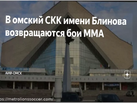 В Омске завершился перерыв: Спортивный комплекс имени Блинова вновь примет турниры по смешанным единоборствам (ММА).