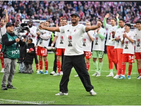 Kompany revels in ‘wonderful feeling’ as Bayern take first step towards treble