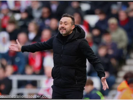 De Zerbi Urges Tottenham to React in ‘Right Spirit’ After Sunderland Defeat