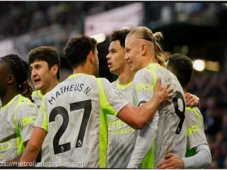 Манчестер Сити возглавил АПЛ после минимальной победы над Бёрнли