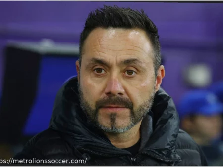 De Zerbi Discusses Greenwood in First Interview as Tottenham Boss