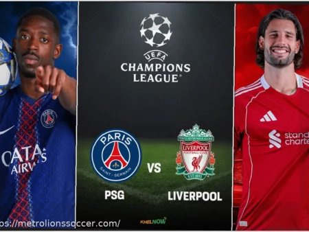 PSG v Liverpool: Line-ups, stats and preview