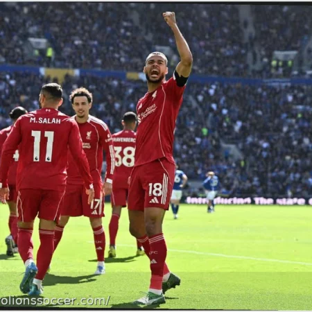 Salah Puts Liverpool Ahead in Merseyside Derby After Everton’s Goal is Ruled Out