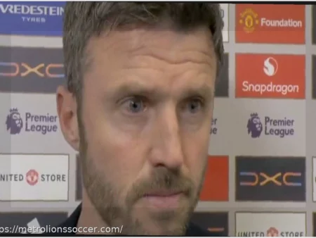 Carrick’s Frustration: Blaming Referee for Manchester United’s Leeds Defeat