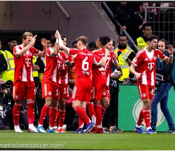 Kane’s Double Keeps Bayern’s Treble Hopes Afloat