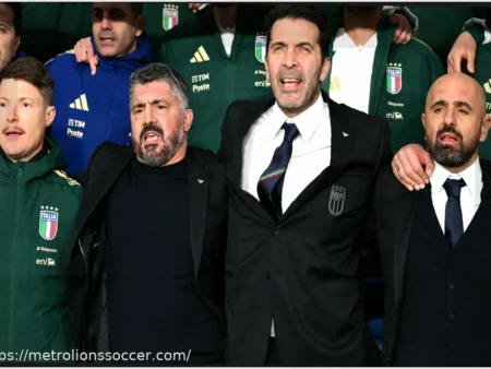 Buffon Steps Down from Italy Role After World Cup Qualification Failure