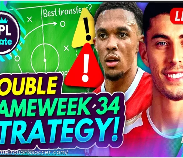 Fantasy Premier League: Say Goodbye to Key Players Before Double Gameweek 33