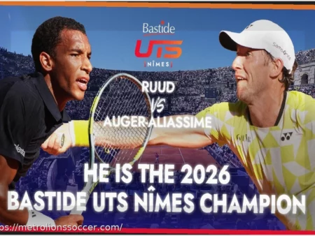 Auger-Aliassime after Nîmes glory: “If I can qualify for the quarter-finals at Monte-Carlo to match up with the best players”