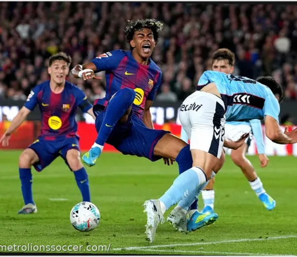 Barcelona Restores Nine-Point Lead After Narrow Win Against Celta Vigo, But Lamine Yamal Suffers Injury