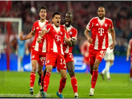 Бавария Мюнхен 4-3 Реал Мадрид: Поздние голы Диаса и Олисе выводят хозяев в полуфинал после классического матча Лиги Чемпионов