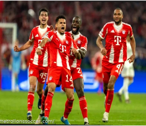 Бавария Мюнхен 4-3 Реал Мадрид: Поздние голы Диаса и Олисе выводят хозяев в полуфинал после классического матча Лиги Чемпионов