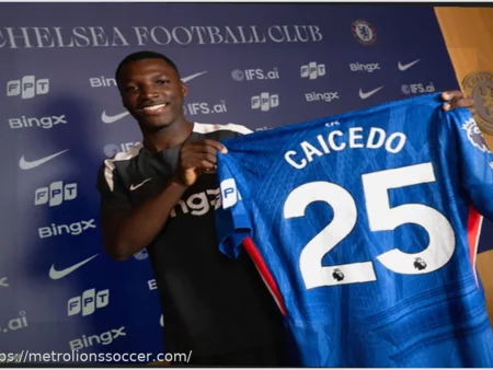 Moisés Caicedo Extends Contract with Chelsea Until 2033