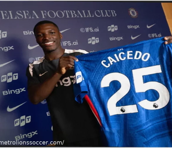 Moisés Caicedo Extends Contract with Chelsea Until 2033