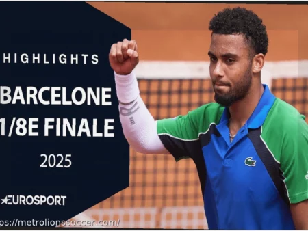 Arthur Fils Conquers Barcelona, Announcing His Return to the Top Tier of Tennis