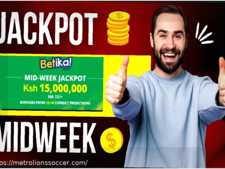 Betika Midweek Jackpot for April 14, 2026