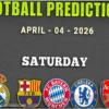 Free Soccer Predictions for 12 Apr 2026